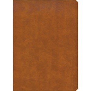 CSB Women's Study Bible, Saddle Brown Genuine Leather - by  Csb Bibles by Holman (Leather Bound) - 1 of 1
