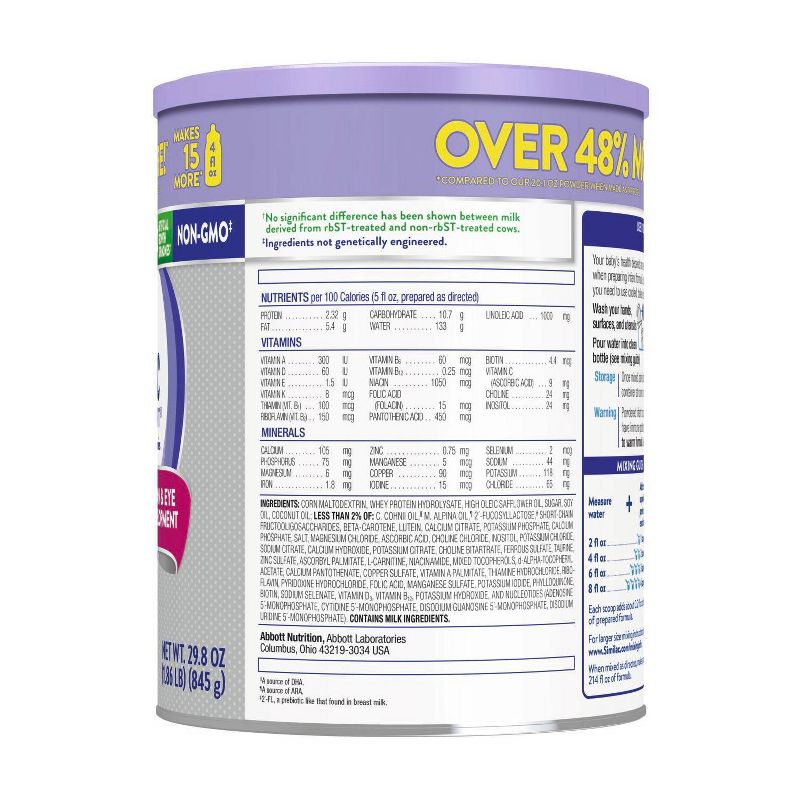 Similac Pro-Total Comfort Non-GMO Powder Infant Formula, 3 of 14