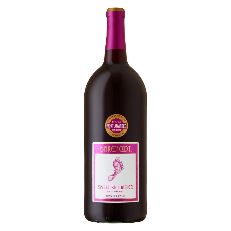 Barefoot Cellars Sweet Red Blend Red Wine - 1.5L Bottle, 1 of 5