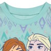 Disney Frozen Princess Anna Elsa Baby Girls T-Shirt and Shorts Outfit Set - Little Kid - 4 of 4