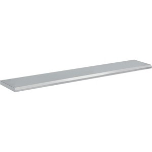 304 Stainless Steel Folding Shelf - Wall-mount serving shelf for food trucks, grill areas, BBQ tables & restaurants. - 1 of 4