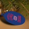 UIC Flames Aluminum Holiday Christmas Tree Ornament - 4 of 4