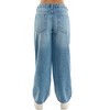 Derek Heart Womens Mid Rise Barrel Leg Jeans - 3 of 4