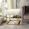 Rowan Square Ottoman - FOX6288 - Safavieh Couture - 2 of 4