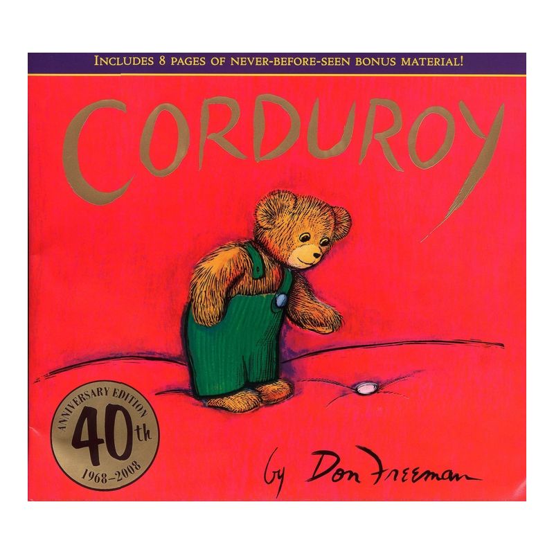 Corduroy 40th Anniversary Edition - 40th Edition by  Don Freeman (Hardcover), 1 of 2