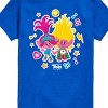 Boys' - Trolls - Poppy and Viva Stickers Short Sleeve Graphic T-Shirt - 2 of 4