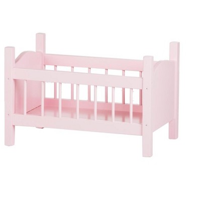 melissa and doug wooden doll crib