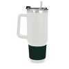 NHL Minnesota Wild White Colossus Travel Mug with Team Color Silicon Gripe - 40oz - 2 of 4