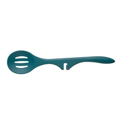 Rachael Ray 3pc Silicone Lazy Tools Set Marine Blue: Kitchen Utensil Set with Spoon, Slotted Spoon & Spoonula — фото 2