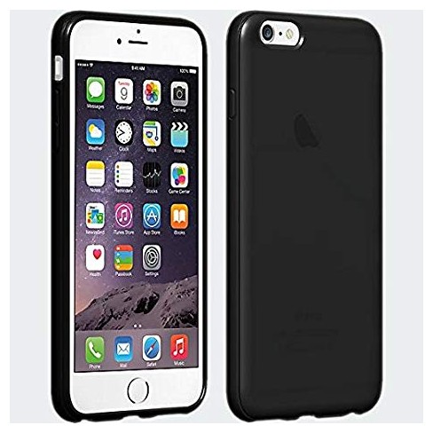 Funda Silicone Case Para iPhone 6 / 6S Negro CASE