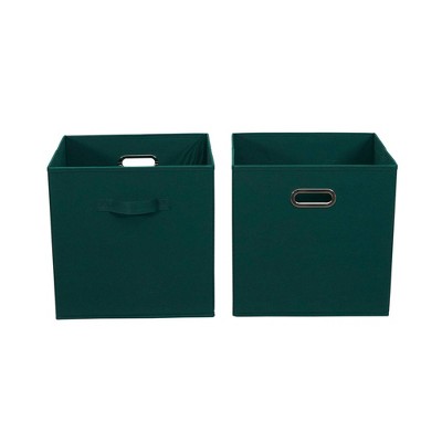 Household Essentials 2pc 12" x 13" Fabric Storage Bin Set