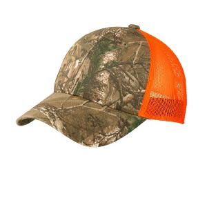 Mafoose Men's Stylish Look Structured Camouflage Open Hole Mesh Back Cap - 1 of 4