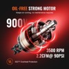 VEVOR 4.8 Gallon Air Compressor, 1.2HP 2.2 CFM@90PSI Oil Free Air Compressor Tank & Max. 116PSI Pressure, 70 dB Ultra Quiet Compressor - 4 of 4