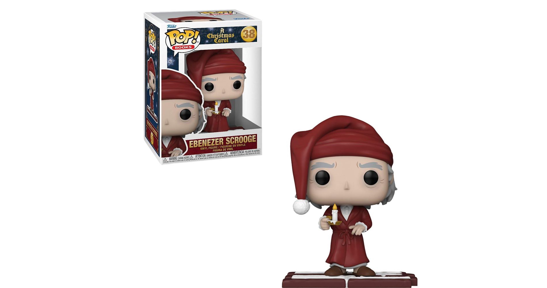 Funko Pop! A Christmas Carol - Ebenezer Scrooge #38