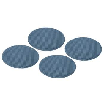 Unique Bargains Non-slip Round Bar Stool Seat Cushions for Chair Stool Slipcovers 11"-16" 4 Pcs