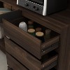 FUFU&GAGA Brown Kitchen Cabinet Cupboard Buffets Sideboards Storage Cabinet - 4 of 4
