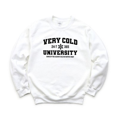 Simply Sage Market Women's Graphic Sweatshirt Very Cold University