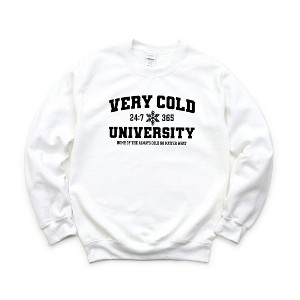Simply Sage Market Women's Graphic Sweatshirt Very Cold University - 1 of 3