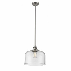 Bell - 1 Light Mini Pendant In Industrial Style-13 Inches Tall and 12 Inches Wide - 1 of 1