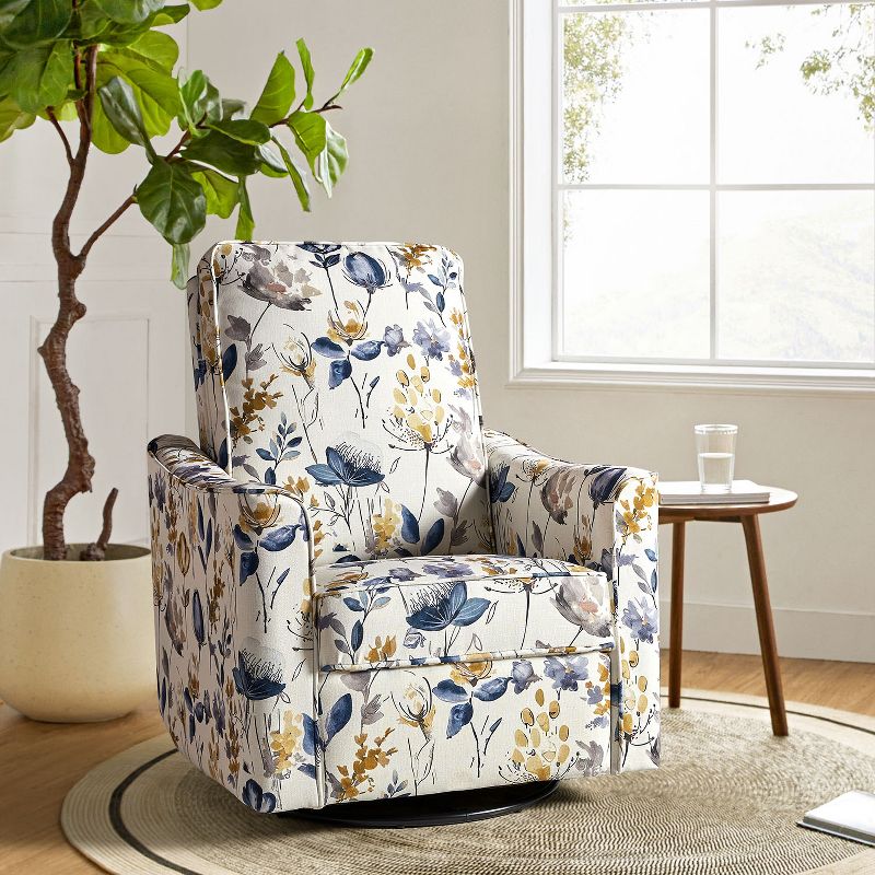 Pascual Transitional Rocker And Swivel Chair with Variety of Fabric Patterns|ARTFUL LIVING DESIGN, 2 of 9
