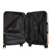 InUSA Trend Lightweight Hardside Large Checked Spinner Suitcase - image 3 of 4