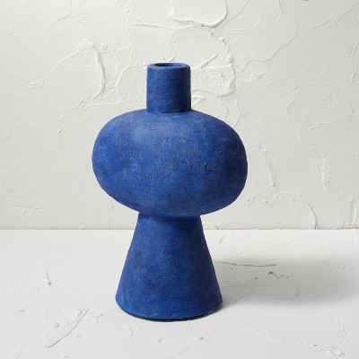 Ceramic Figural Vase Blue - Opalhouse&#8482; designed with Jungalow&#8482;