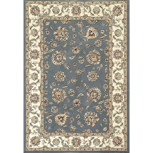 Ancient Garden 57365 Light Blue/Ivory 5.3X7.7 Rectangle - 1 of 4