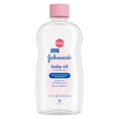 Johnson's Baby Oil Original Mineral - 14oz : Target