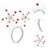 Unique Bargains Halloween Starfishes Shape Headband 4.72" Diameter White 1 Pc - 2 of 4
