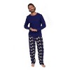 Leveret Matching Family Pajamas Wolf Print - 2 of 4