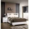 NicBex Nightstand with 2 Drawers,Modern Side Table with Chrome Handles,Bedside Table for Bedroom,Living Room - 2 of 4