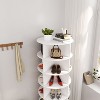 Kumasinova 360° Rotating Shoe Cabinet,6/7-Tier Shoe Storage Tower,Freestanding Organizer Shoe Rack for Entryway,Bedroom,Living Room - 3 of 4