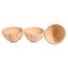 TickiT® Wooden Bowls - Set of 3 - 2 of 4