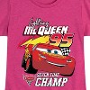 Girls' - Cars -  Fitted Short Sleeve Graphic T-Shirt - 2 of 4