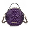 MKF Collection Ynnari Women's Crossbody Bag Croc-Embossed Chic Round by Mia K - 2 of 4