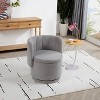 CAVINAS 360-Degree Swivel Accent Chair with Hidden Storage, Modern Upholstered Lounge Chair for Living Room, Bedroom, Home Office - 2 of 4