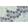 Homefires Serenity Garden Doormat 20" x 30" – Indoor/Outdoor Entry Rug with Peaceful Floral Design - 2 of 3
