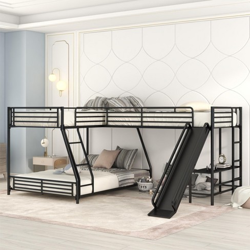 Target loft deals bed with slide