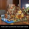 Insoon 2570-Piece Forest Wood Cabin Building Block Set for Adults and Kids 10+ - 4 of 4
