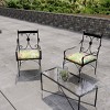 Outdoor Set of 2 French Edge Seat Cushions - Jordan Manufacturing - 2 of 4