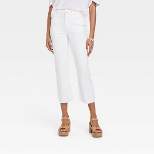 Women's High-Rise Bootcut Jeans - Universal Thread™ White