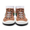 Komuello Toddler Boy Girl First Walk Sock Shoes - Runner Brown - 2 of 4