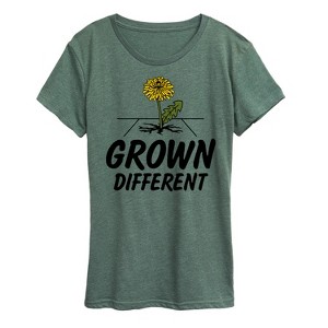 Women's - Instant Message - Grown Different Dandelion Short Sleeve Graphic T-Shirt - 1 of 4