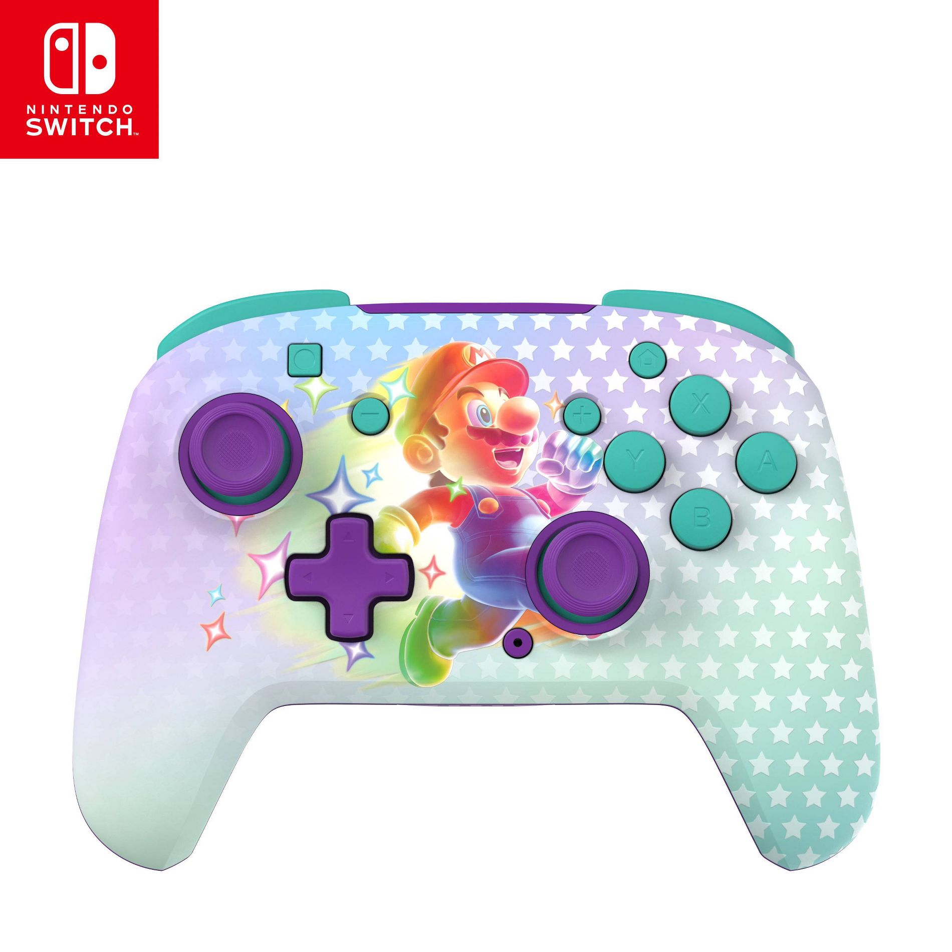 Turtle Beach Rematch Wireless Controller Invincible Mario - Nintendo Switch: Bluetooth, Motion Control