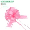 Unique Bargains Plastic Glossy Appearance Waterproof Gift Wrapping Pull Bows 20 Pcs - 2 of 4