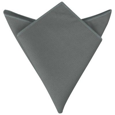 INSPIRE CHIC Men's Cotton Solid Color Formal Suit Pocket Squares