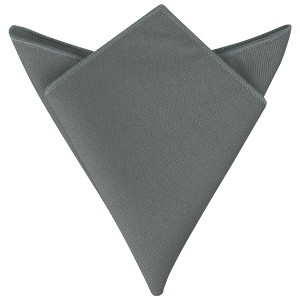 INSPIRE CHIC Men's Cotton Solid Color Formal Suit Pocket Squares - 1 of 4