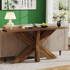 KTMBDW 70.9-Inch Long Console Table, Narrow Sofa Table Behind The Couch, Farmhouse Console Table for Living Room, Entryway, Hallway, Rustic Brown - 3 of 4