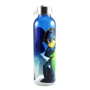 Just Funky Mega Man 20oz Glass Water Bottle - 1 of 3