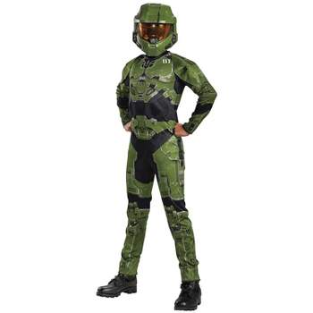 Disguise Boys' Halo Infinite Master Chief Jumpsuit Costume